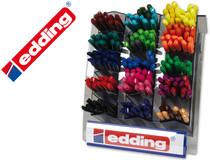 ROTULADOR EDDING 50620 -EXPOSITOR 200 ROTULADORES 1200