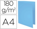 [420010E] SUBCARPETA CARTULINA RECICLADA EXACOMPTA DIN A4 AZUL 170 G/M2