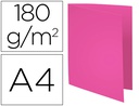 [420020E] SUBCARPETA CARTULINA RECICLADA EXACOMPTA DIN A4 FUCSIA 170 GR