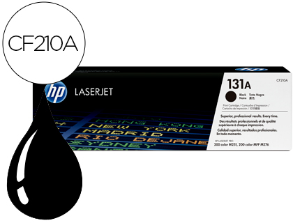 TONER HP 131A LASERJET M251/M276 NEGRO 1600 PAG