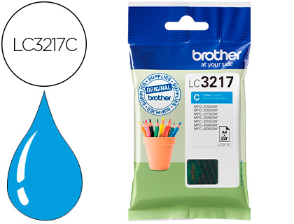INK-JET BROTHER LC3217C MFCJ6530 / MFC-J6935 CIAN 550 PAGINAS