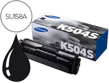 TONER SAMSUNG CLT-K504S CLP-415 / CLX-4195 / SL-C1453 / C1454 / SL-C1404 / C1810 NEGRO 2500 PAGINAS