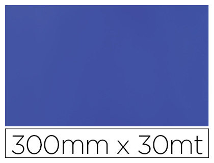 PAPEL FANTASIA COLIBRI SIMPLE MATE AZUL BOBINA 300 MM X 30 MT