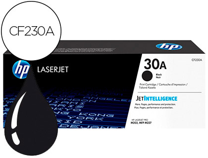 TONER HP 30A LASERJET PRO M203 / MFP M227 NEGRO 1600 PAGINAS
