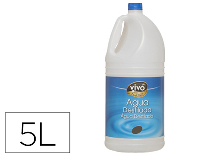 AGUA DESIONIZADA VIVOCHEF GARRAFA 5L