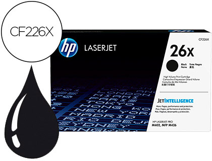 TONER HP 26X LASERJET PRO M402 / MFP M426 NEGRO 9000 PAGINAS