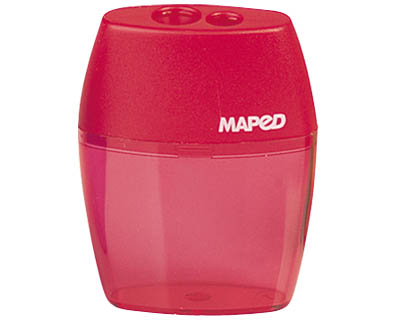 SACAPUNTAS MAPED PLASTICO 2 USOS CON DEPOSITO
