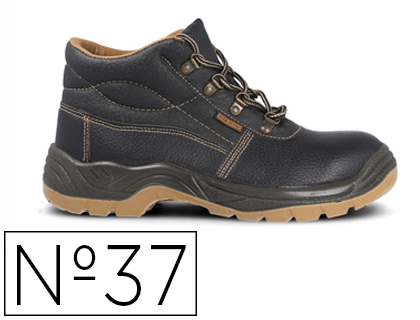 BOTA DE SEGURIDAD PAREDES S3 NEGRO TALLA 37