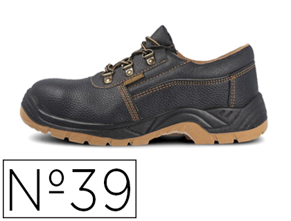 ZAPATO DE SEGURIDAD PAREDES ZP1000 S3 NEGRO TALLA 39