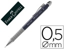 [232503] PORTAMINAS FABER CASTELL 0,5 MM APOLLO RETRACTIL COLOR AZUL OSCURO