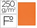 [400040653] SUBCARPETA CARTULINA GIO SIMPLE INTENSO FOLIO NARANJA 250G/M2