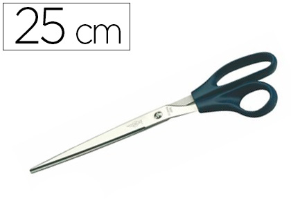 TIJERA OFICINA FAIBO ACERO INOXIDABLE 25 CM EMPUÑADURA ERGONOMICA