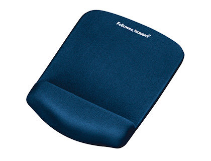 ALFOMBRILLAS FELLOWES PARA RATON FOAM FUSION PLUSH TOUCH AZUL 25X184X238 MM
