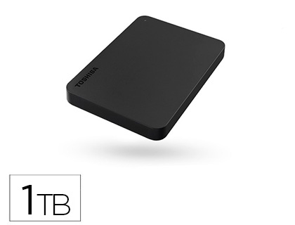DISCO DURO TOSHIBA 2,5\&quot; EXTERNO CANVIO BASICS 1 TB 5000 MBIT/S MICRO USB 3.0 NEGRO