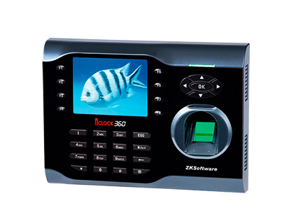CONTROLADOR DE PRESENCIA ZKTECO ICLOCK360 CON CODIGO PIN TARJETA RFID O HUELLA HASTA 100 USUARIOS