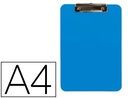 [KF11247] PORTANOTAS Q-CONNECT PLASTICO DIN A4 CELESTE 2,5MM