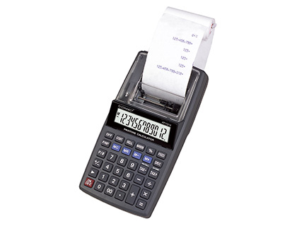 CALCULADORA Q-CONNECT IMPRESORA PANTALLA PAPEL KF11213 12 DIGITOS TINTA AZUL