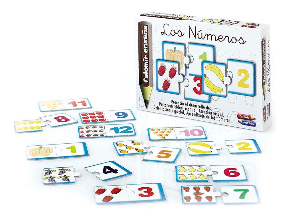 JUEGO EDUCATIVO FALOMIR APRENDE LOS NUMEROS