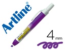 [EK-63] ROTULADOR ARTLINE CLIX FLUORESCENTE EK-63 VIOLETA PUNTA BISELADA 4 MM