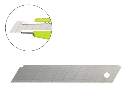 REPUESTO CUTER Q-CONNECT ANCHO PARA MODELOS KF17106/KF14387 CUCHILLA CERAMICA 18 MM BLISTER 5 UNIDADES