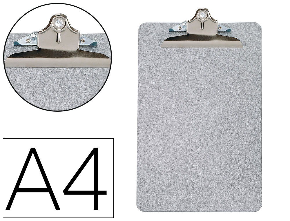 PORTANOTAS Q-CONNECT METALICO DIN A4