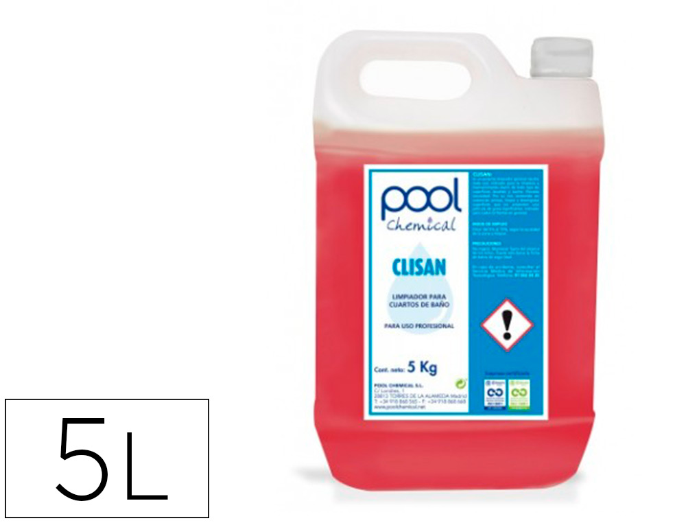 LIMPIADOR BAÑOS ANTICAL DAHI CLISAN GARRAFA 5 LITROS