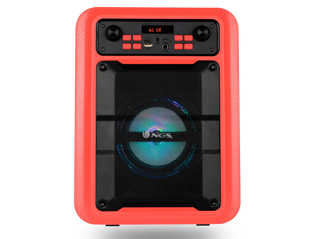 ALTAVOZ NGS BLUETOOTH ROLLER LINGO PORTATIL DE 20W COMPATIBLE CON TECNOLOGIA TWS USB MICRO SD AUX IN AUTONOMIA