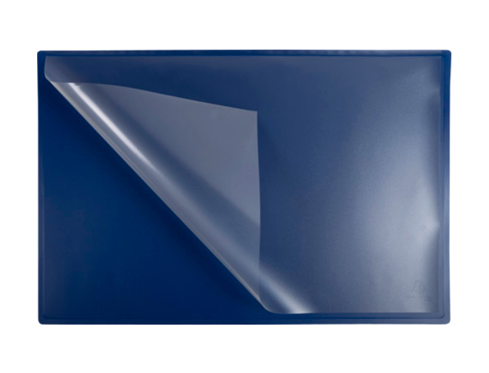 VADE SOBREMESA EXACOMPTA CLEAN SAFE POLIPROPILENO AZUL 59X39 CM