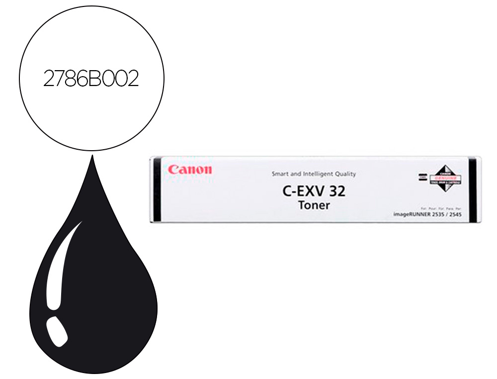 TONER CANON EXV32 IR2535 IR2545 NEGRO