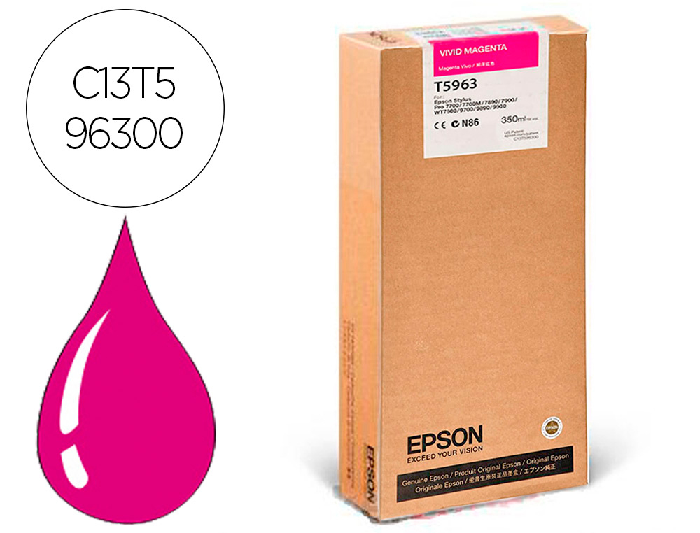 INK-JET EPSON GF STYLUS PHOTO 7900/9900 MAGENTA VIVO