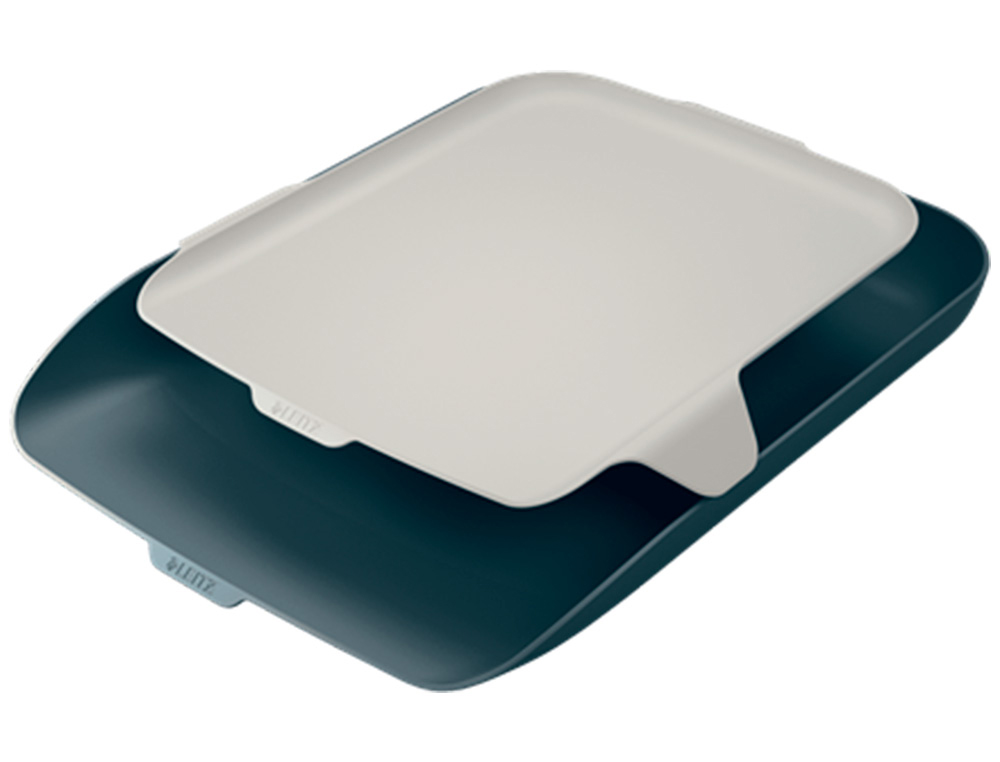 BANDEJA ORGANIZADORA PLASTICO LEITZ COSY GRIS 274X62X391 MM