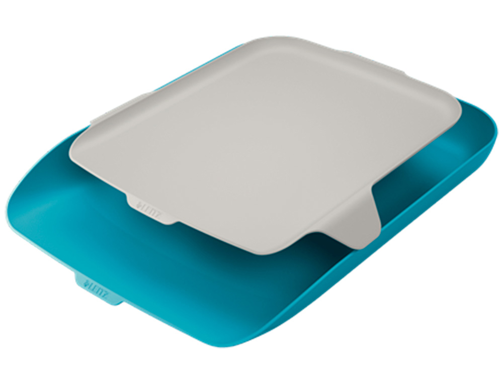 BANDEJA ORGANIZADORA PLASTICO LEITZ COSY AZUL 274X62X391 MM