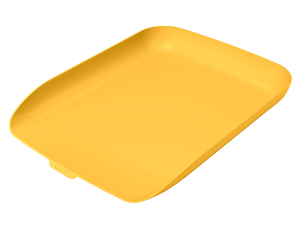 BANDEJA SOBREMESA PLASTICO LEITZ COSY AMARILLO 268X126X358 MM