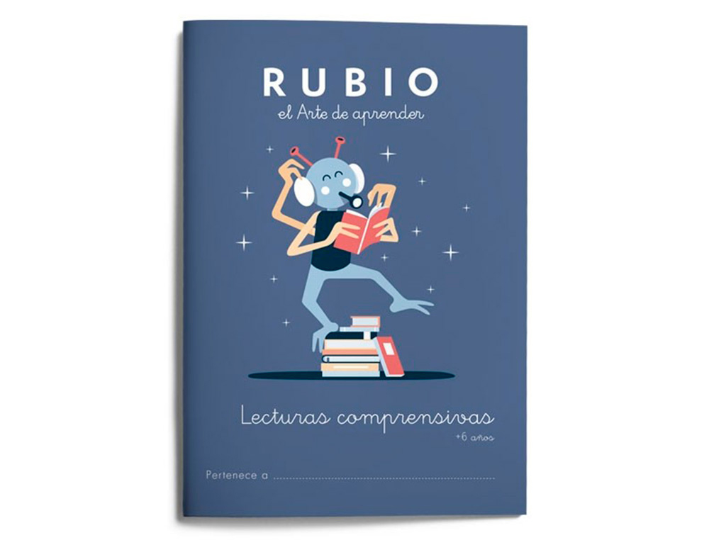 CUADERNO RUBIO LECTURAS COMPRENSIVAS + 6 AÑOS