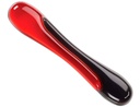 [62398] REPOSAMUÑECAS KENSINGTON DUO GEL TECLADO COLOR NEGRO/ROJO 240X182X25 MM