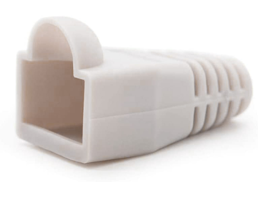FUNDA PROTECTORA DE CABLE NANOCABLE RJ45 COLOR COLOR GRIS