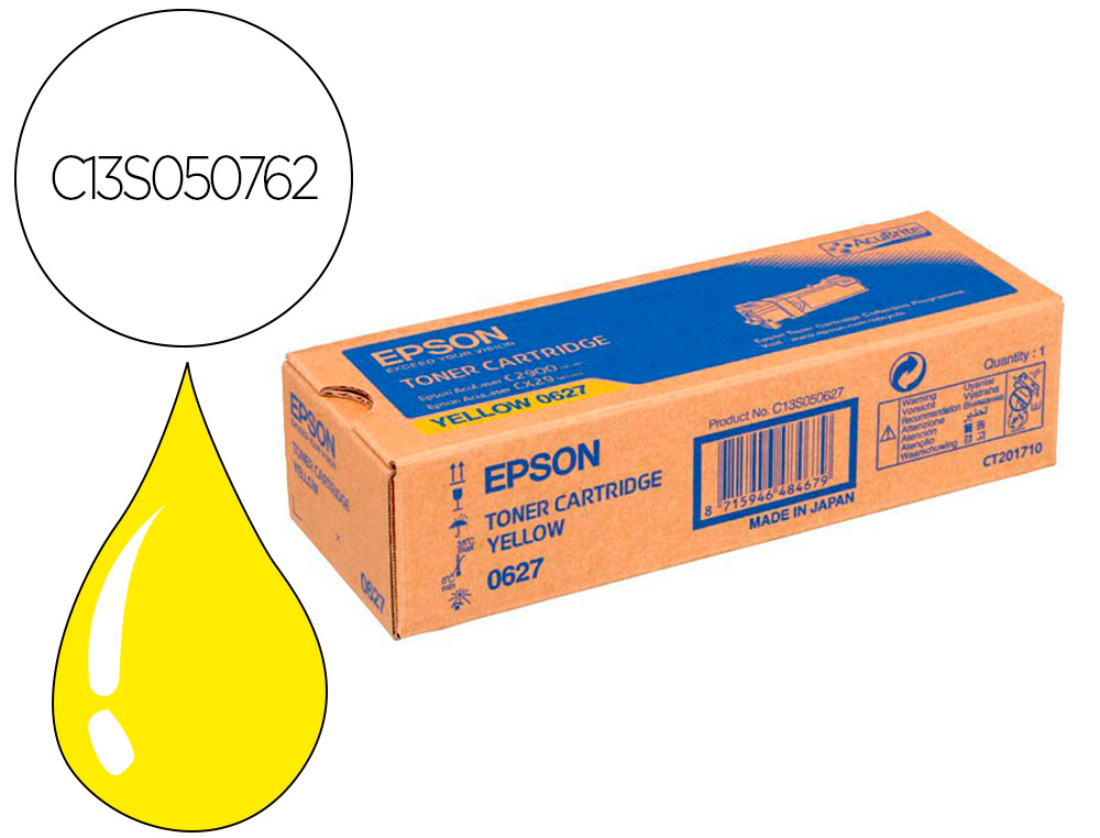 TONER EPSON LASER AL-M8100 NEGRO 21700 PAGINAS