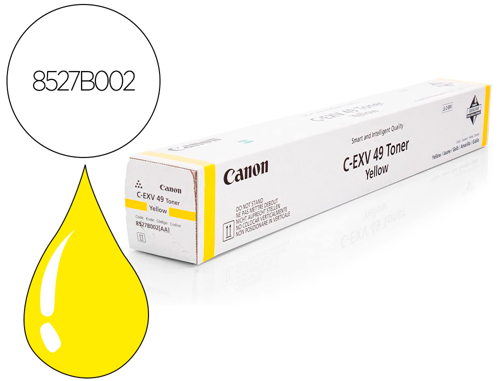 TONER CANON EXV49Y IR ADVANCE C3325 C3330 AMARILLO