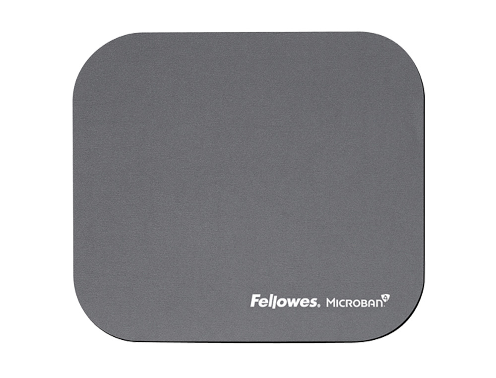 ALFOMBRILLA PARA RATON FELLOWES CON PROTECCION MICROBAN COLOR GRIS 226X192X3 MM