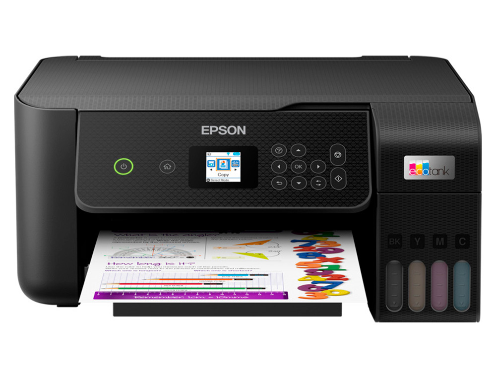 EQUIPO MULTIFUNCION EPSON ECOTANK ET-2820 TINTA 10 PPM LCD 3,7 CM ESCANER COPIADORA IMPRESORA