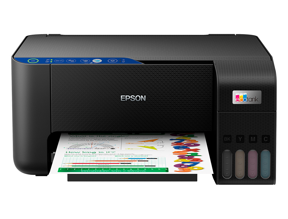 EQUIPO MULTIFUNCION EPSON ECOTANK ET-2811 TINTA 10 PPM ESCANER COPIADORA IMPRESORA