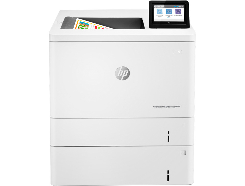 IMPRESORA HP LASERJET ENTERPRISE M555X COLOR LASER 40 PPM WIFI BANDEJA ENTRADA 550 HOJAS