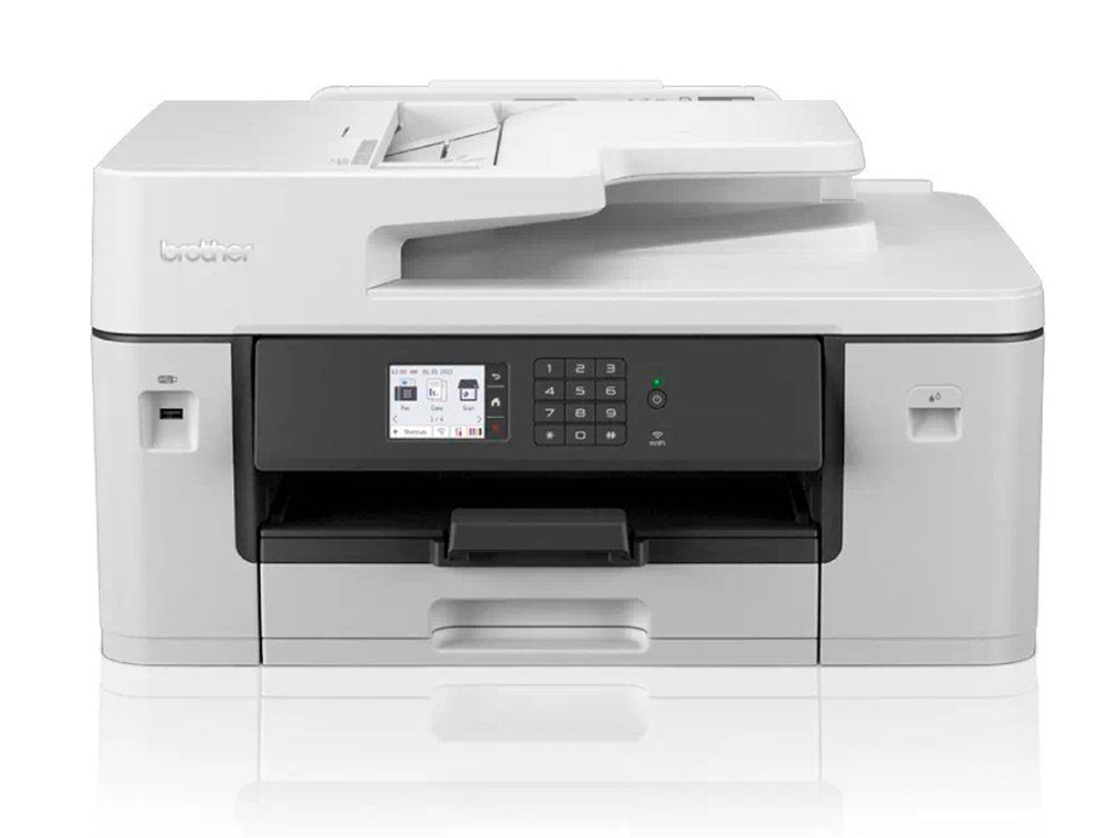 EQUIPO MULTIFUNCION BROTHER MFC-J6540DW PROFESIONAL A4 / A3 COLOR TINTA 28PPM DUPLEX TACTIL WIFI BANDEJA 250 HOJAS