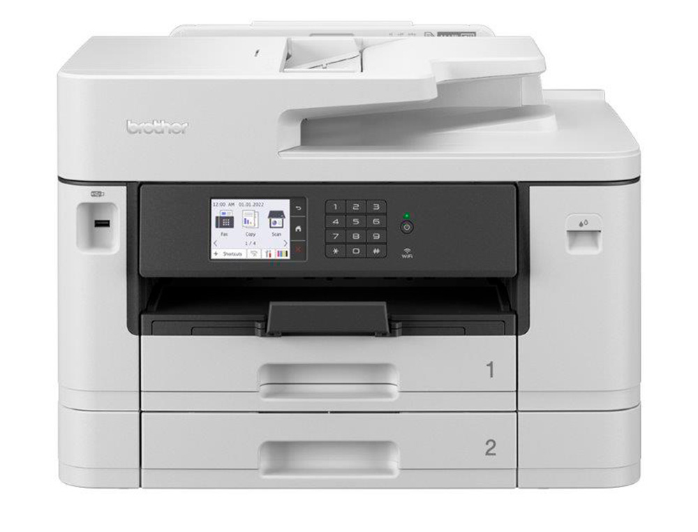 EQUIPO MULTIFUNCION BROTHER MFCJ5740DW PROFESIONAL A4 / A3 COLOR TINTA 28PPM DUPLEX TACTIL WIFI BANDEJAS 2X 250