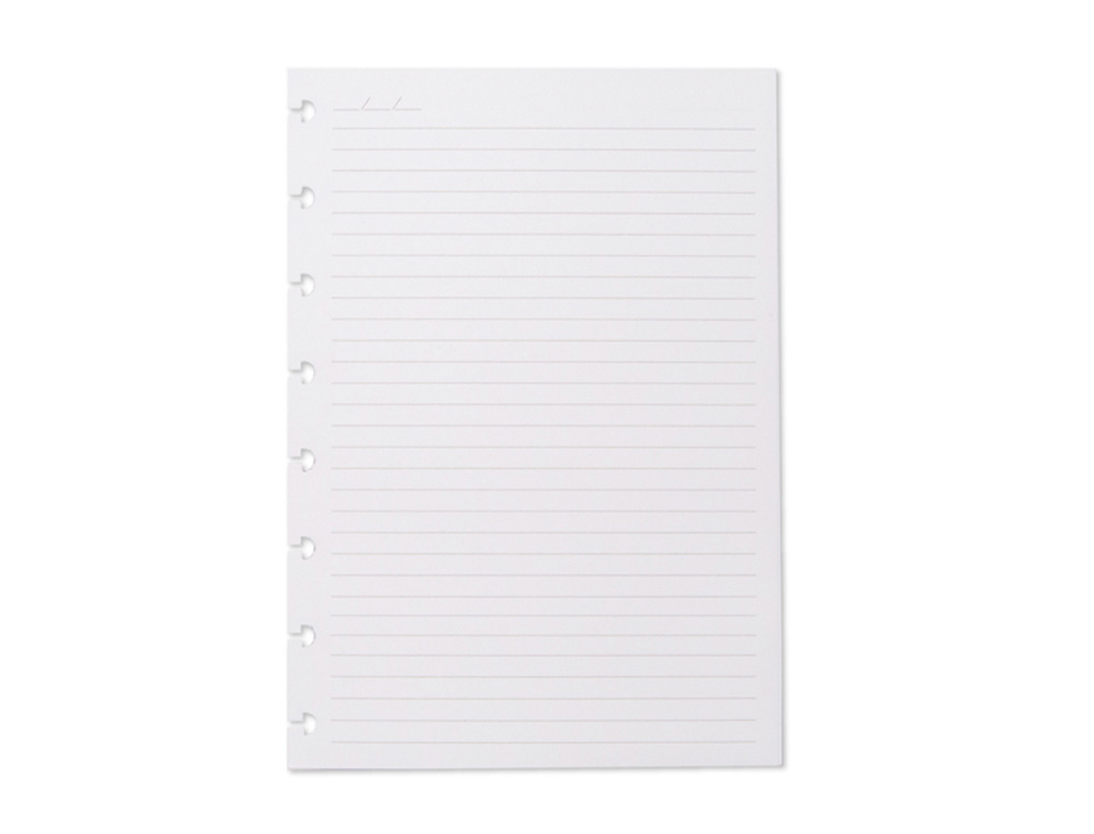 RECAMBIO CUADERNO INTELIGENTE PAUTADAS DIN A5 120 GR