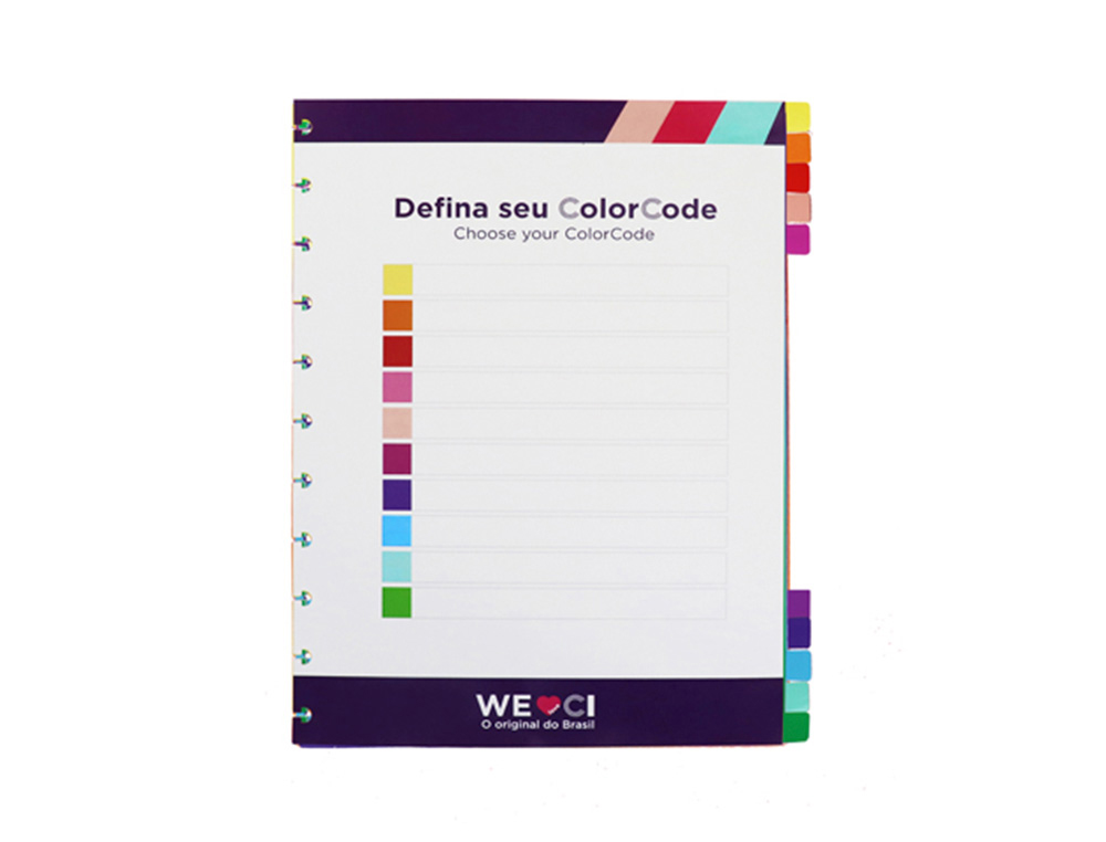 SEPARADORES CUADERNO INTELIGENTE COLOR CODE GRANDE