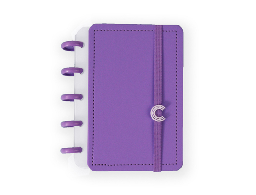 CUADERNO INTELIGENTE INTELIGINE COLORS ALL PURPLE 142X101 MM