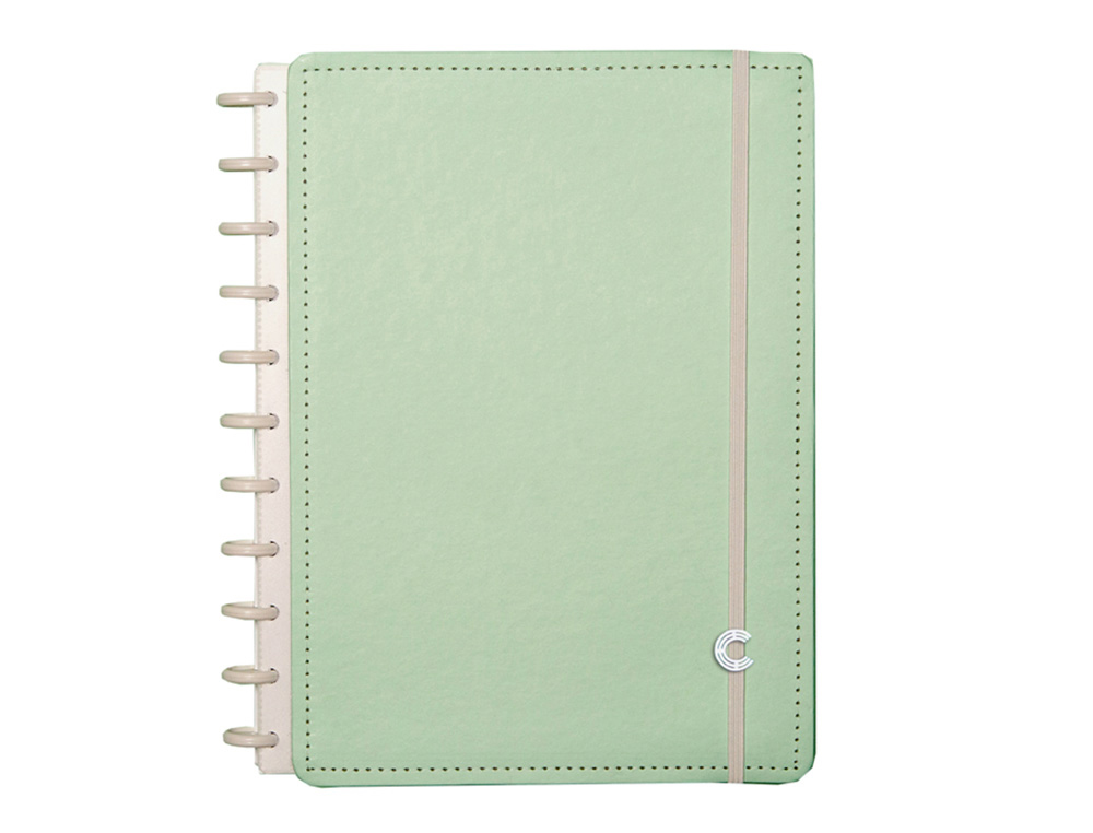 ÇUADERNO INTELIGENTE GRANDE TONOS PASTEL VERDE 280X215 MM