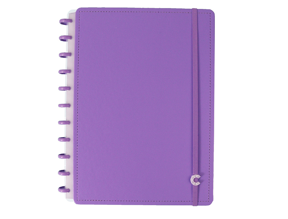 CUADERNO INTELIGENTE GRANDE COLORS ALL PURPLE 280X215 MM