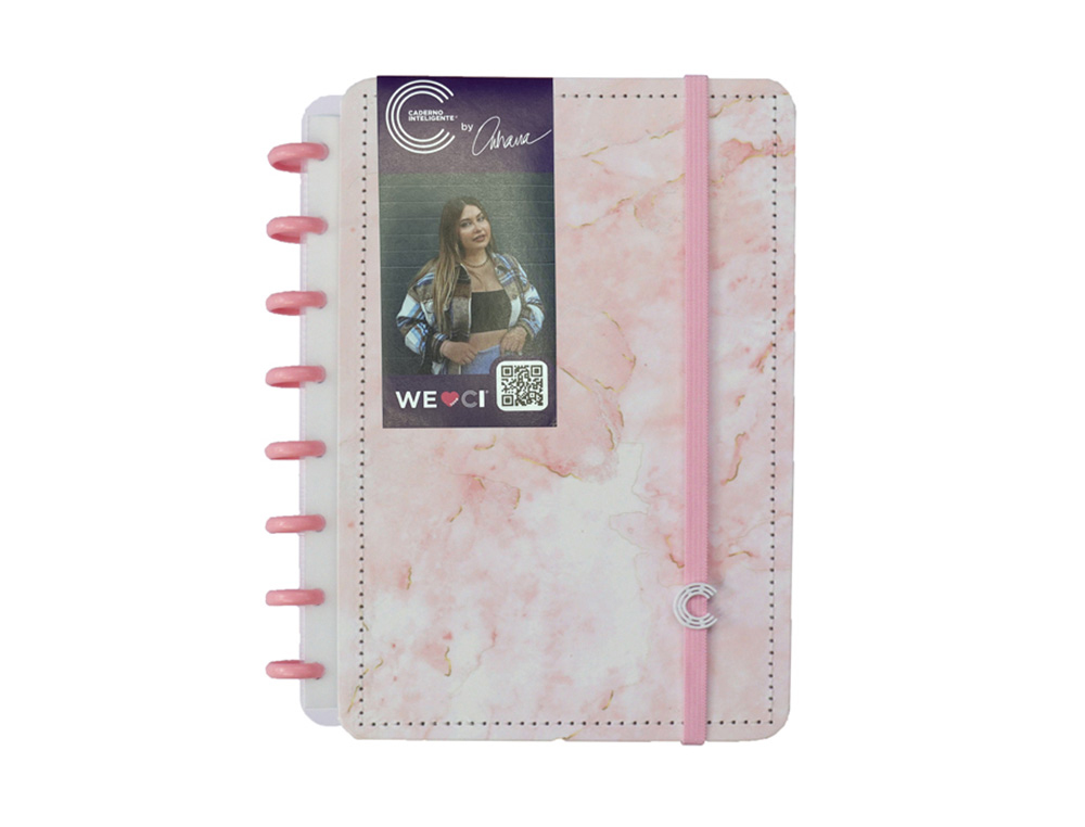 CUADERNO INTELIGENTE DIN A5 CI X OWHANA PINK MARBLE DREAM 220X155 MM